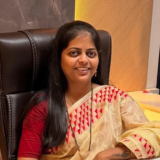 Portrait of Mukta Gosavi, Co-Founder of Gold Squirrel Studio